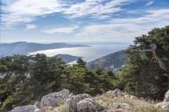 Bergpanorama in Griechenland.