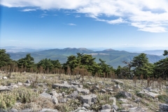 Bergpanorama in Griechenland.