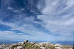 Bergpanorama in Griechenland.