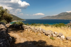 Küstenlandschaft in Griechenland.