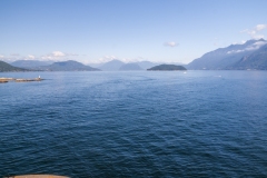 Meereslandschaft Vancouver Island.