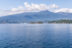 Meereslandschaft Vancouver Island.